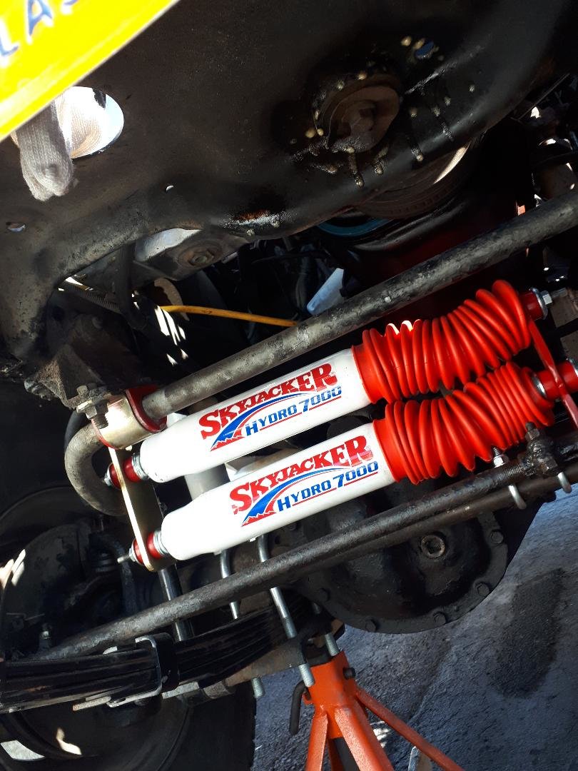 Skyjacker 7200SKJ Double Steering Stabilizer for 7695 Jeep CJ